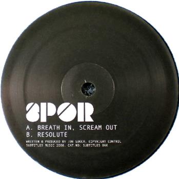 Spor - Breathe In, Scream Out EP (2 x 12") - Subtitles Music