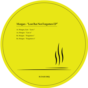 Morgan - Lost But Not Forgotten EP - BUDARE