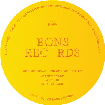Shrimp Traxx - The Shrimp Tape EP - Bons Records
