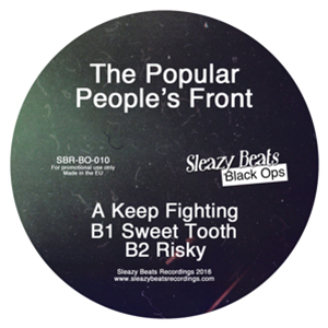 THE POPULAR PEOPLES FRONT - SLEAZYBEATS BLACK OPS THE POPULAR PEOPLES FRONT - SLEAZYBEATS BLACK OPS