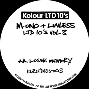 M.ono & Luvless - Kolour LTD