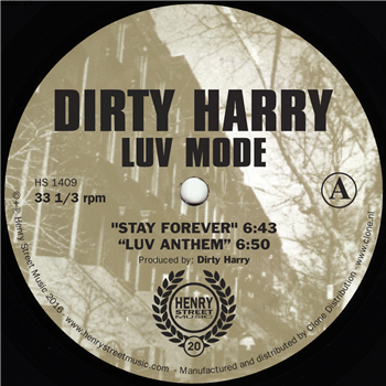 Dirty Harry - Luv Mode - Henry Street Music