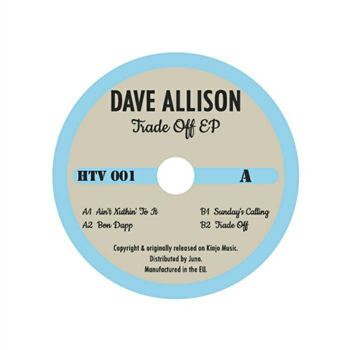 Dave ALLISON - Trade Off EP - hELLCAT tUNES Dave ALLISON - Trade Off EP - hELLCAT tUNES