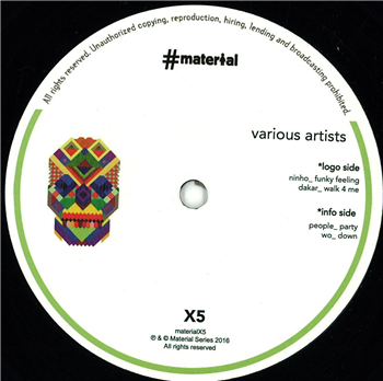 Various (Ninho, Dakar, People, Wo) - Material Heads Vol. 5 - Material Series