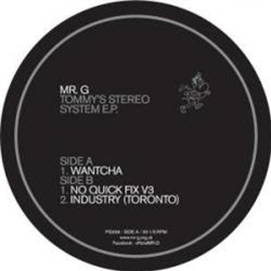 Mr. G -  Tommys Stereo System EP - Phoenix G