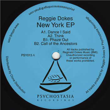 Reggie Dokes - New York EP - Psychostasia