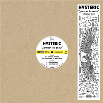 HYSTERIC - SUMMER IN CAIRO (repress on yellow vinyl) - Fuego International HYSTERIC - SUMMER IN CAIRO (repress on yellow vinyl) - Fuego International