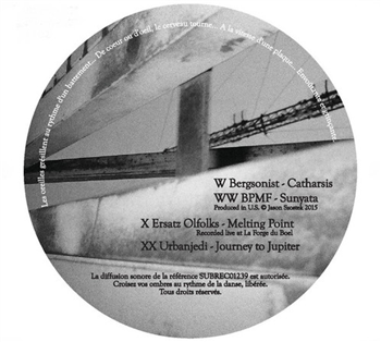 Bergsonist / BPMF / Ersatz Olfolks / Urbanjedi - W/X - Mélodies Souterraines Bergsonist / BPMF / Ersatz Olfolks / Urbanjedi - W/X - Mélodies Souterraines