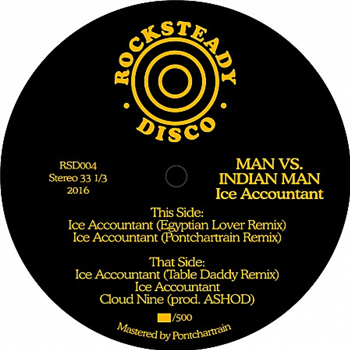 Man vs Indian Man / Ice Acct - Rocksteady Disco