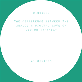 Riccardo -  The Difference Between The Analog & Digital Love of Victor Taransky (2 x 12") - Metropolita