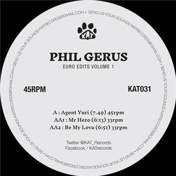 Phil Gerus - Euro Edits Volume 1 - Kat records