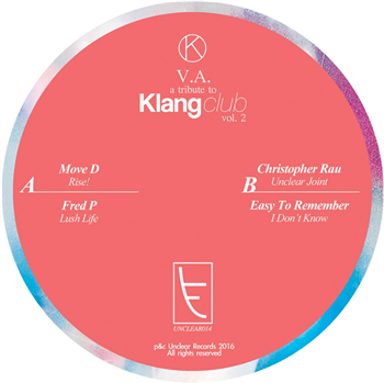 Move D, Fred P, Christoper Rau, Easy To remember - A Tribute To Klang Club Vol. 2 - Unclear Records
