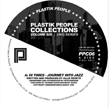 HI TIMES / DB SELECTIVE / SCOTT GARCIA - Plastik People