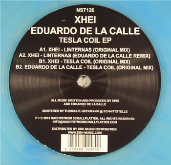XHEI / EDUARDO DE LA CALLE - Tesla Coil  - Nachtstromschallplatten