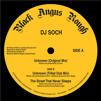 DJ Soch – Unknown - Black Angus Rough