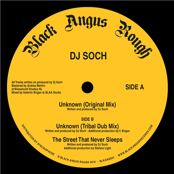 DJ Soch – Unknown - Black Angus Rough DJ Soch – Unknown - Black Angus Rough