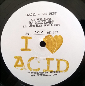 Ben Pest - I Love Acid Eleven - Balkan Vinyl