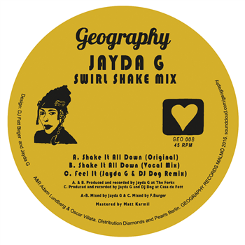 Jayda G - Swirl Shake Mix - Geography
