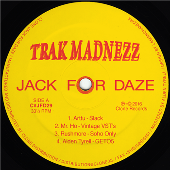 Trak Madnezz - Va - Clone Jack For Daze