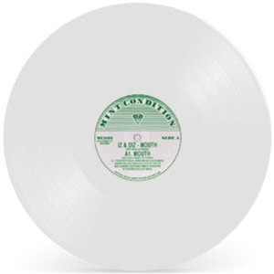 IZ & DIZ - MOUTH - UNRELEASED PEPE BRADOCK REMIXES (White vinyl Repress) - MINT CONDITION