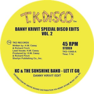 KC & THE SUNSHINE BAND / GWEN MCCRAE - DANNY KRIVIT SPECIAL DISCO EDITS VOL. 2 - TK Disco