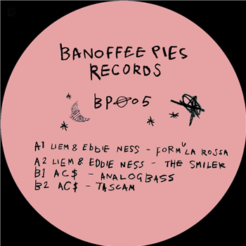 LIEM & EDDIE NESS // AC$ - BP005 - BANOFEE PIES RECORDS