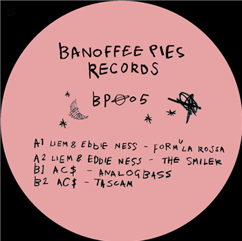 LIEM & EDDIE NESS // AC$ - BP005 - BANOFEE PIES RECORDS LIEM & EDDIE NESS // AC$ - BP005 - BANOFEE PIES RECORDS