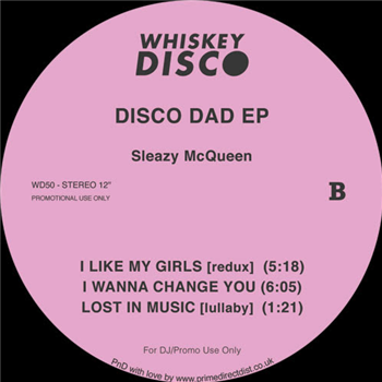 Sleazy McQueen / Obas Nenor - Disco Dad EP - Whiskey Disco