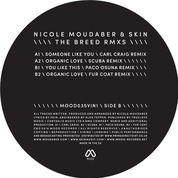 Nicole Moudaber & Skin - The Breed Remixes - Mood Records Nicole Moudaber & Skin - The Breed Remixes - Mood Records