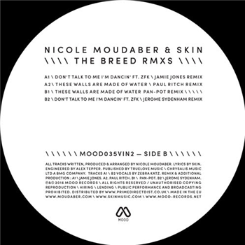 Nicole Moudaber & Skin - The Breed Remixes Pt 2 - Mood Records Nicole Moudaber & Skin - The Breed Remixes Pt 2 - Mood Records