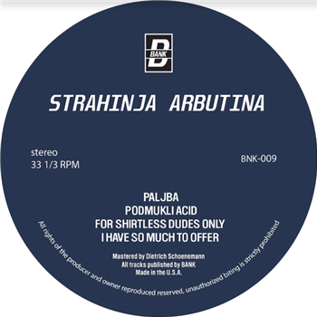 Strahinja Arbutina - Strahinja Arbutina - BANK Records