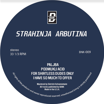 Strahinja Arbutina - Strahinja Arbutina - BANK Records Strahinja Arbutina - Strahinja Arbutina - BANK Records