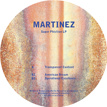 Martinez - Super Phiction LP - 2x12” - Concealed Sounds