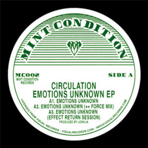 CIRCULATION - EMOTIONS UNKNOWN EP - MINT CONDITION