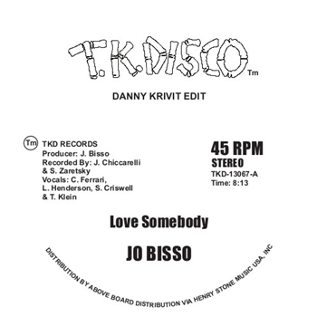 JO BISSO / AMANT - TK Disco