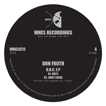 Don Froth - D.O.C. EP - WNCL Recordings