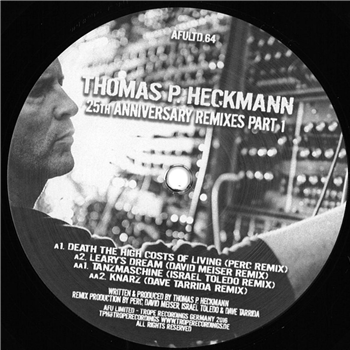 Thomas P. Heckmann - 25th Anniversary Remixes Part 1 - AFU Limited