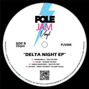 DELTA NIGHT EP - Va - POLE JAM VINYL DELTA NIGHT EP - Va - POLE JAM VINYL