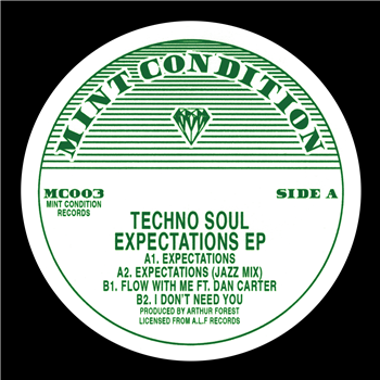TECHNO SOUL (ART FOREST) - EXPECTATIONS - MINT CONDITION
