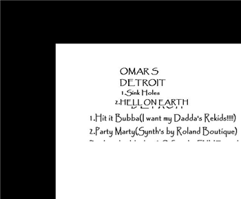 Omar-S - i696 - FXHE Records