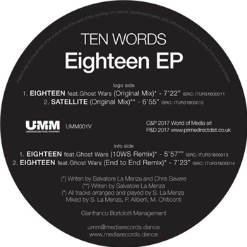 Ten Words - Eighteen EP - UMM Ten Words - Eighteen EP - UMM