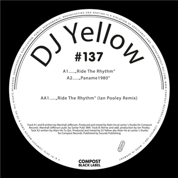 DJ Yellow - Ride The Rhythm - COMPOST BLACK LABEL
