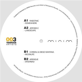 Minim Records - MNM003 - VA - Minim Records Minim Records - MNM003 - VA - Minim Records