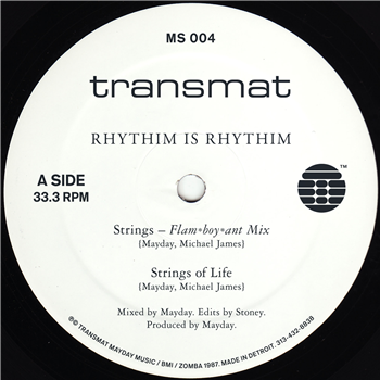 Rhythim Is Rhythim - Strings Of Life - Transmat
