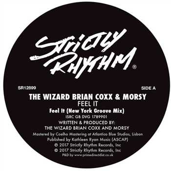 The Wizard Brian Coxx & Morsy - Feel It - STRICTLY RHYTHM