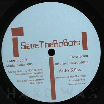 Africans With Mainframes - SAVE THE ROBOTS - Mathematics Recordings