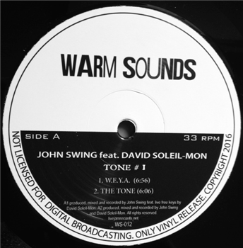 John Swing feat. David Soleil-Mon - TONE#1 - Warm sounds
