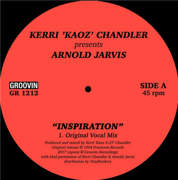 Kerri Kaoz Chandler & Arnold Jarvis - Inspiration - Groovin Records Kerri Kaoz Chandler & Arnold Jarvis - Inspiration - Groovin Records