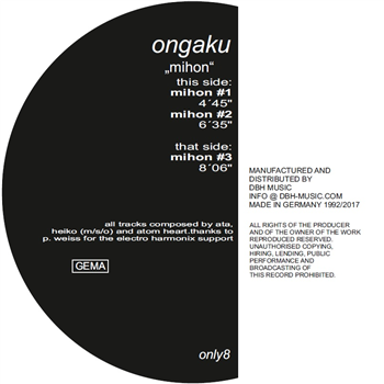 Ongaku - Mihon - Only One Music
