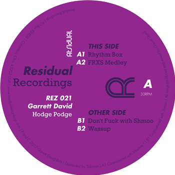 Garrett David - Hodge Podge - Residual Recordings